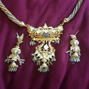 Indian Necklace and Earring Set